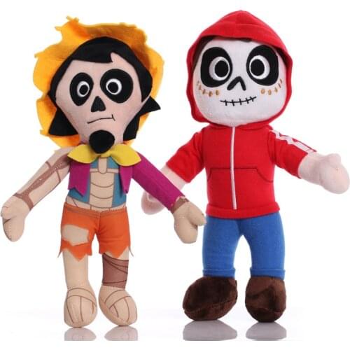 Disney Dream Travels Coco Mig Hector Doll Dante Dog Plush Toy Anime Cartoon Simulation Doll Girl Gift Party Decoration