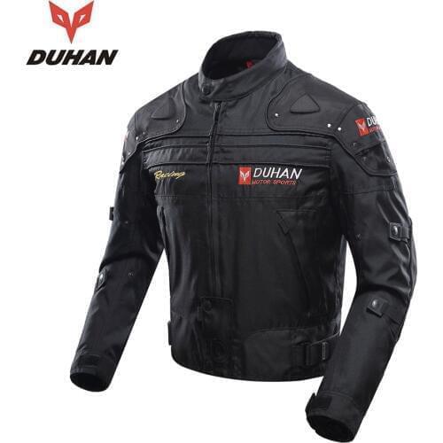 DUHAN Men Motorcycle Jackets Motorbike Moto Racing Jacket Motocross Off-Road Enduro Jacket Jaqueta Motoqueiro
