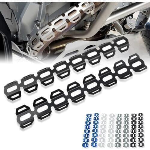 Motorcycle Exhaust Muffler Pipe Heat Shield Guards Cover For BMW F700GS F800GS F 700GS 800GS 700 800 GS ALL YEAR