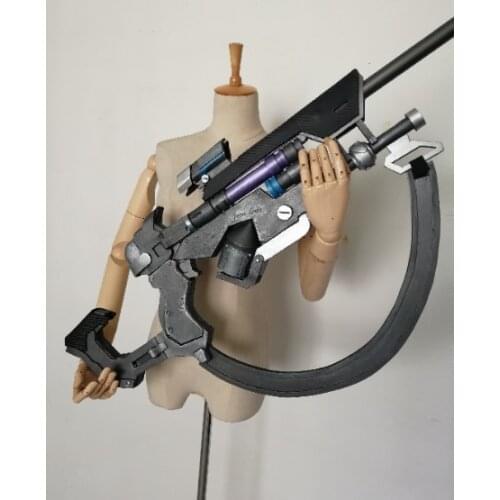 Overwatch Ana Skin Shrike Weapon Cosplay Replica Biotic Rifle Prop