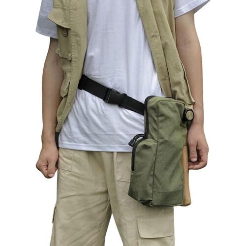 Outdoor Practical Storage Bag Portable Solid Color Toolkit Garden Tool Bags Crossbody Bag for Knives Screwdriver for Camping