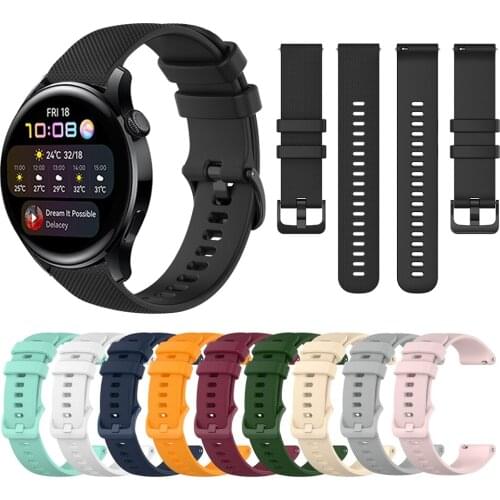 Sport Silicone strap for Huawei Watch 3 46mm band for Huawei Watch3 GT2 Pro&46mm GT 2e Bracelet Watchbands Correa ремешок
