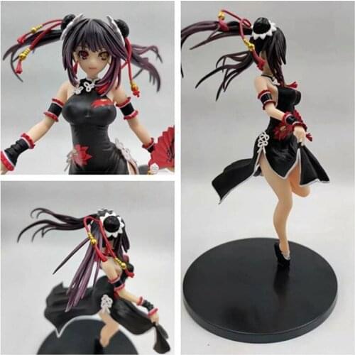Date A Live III Kurumi Tokisaki Cheongsam Ver. Anime Figure PVC Action Figure Model Collectible Toy Doll Gifts