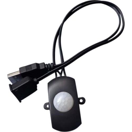 TDL-2023 USB wide voltage infrared human body sensor switch LED light strip light sensor