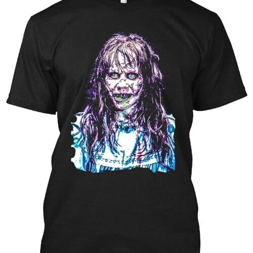 The horror of exorcist Movie Pazuzu Classic Worship Halloween Film T shirt