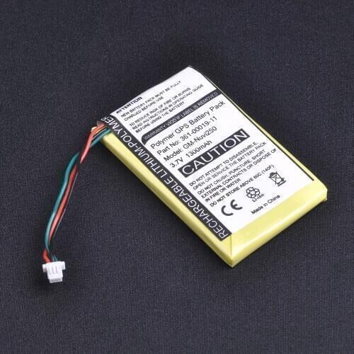 1pcs 1300mAh 3.7V GPS Battery for Garmin Nuvi 200, 200W, 205, 205W 205WT, 250 252w, 265w