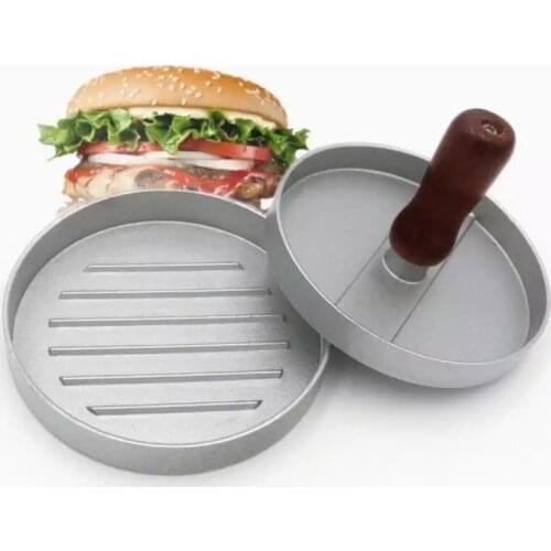 1 PC Kitchen Beef Pie Hamburger Pie Press Kitchen Meat Gadgets Non-Stick Layer Round Hamburger Mold