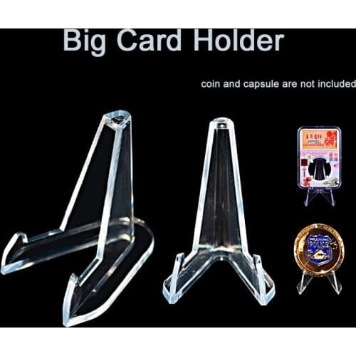 1pc Medium Card Holder Small Stand Display Counter For Board Game Accessories Rack Toploader