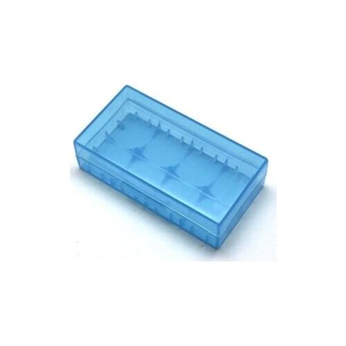 10pcs/lot New 18650 Batteries Case Hard Plastic Protective Case Transparent 18650 Rechargeable Battery Storage Box