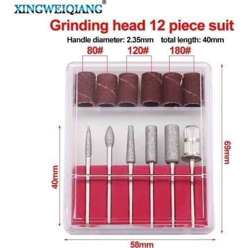 12pcs Rotary Tool Grinding Carving Polishing tool sets grinder head