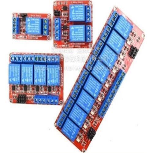 24V relay 1/2/4/8 road module photodecoupling isolation high and low level trigger single chip microcomputer