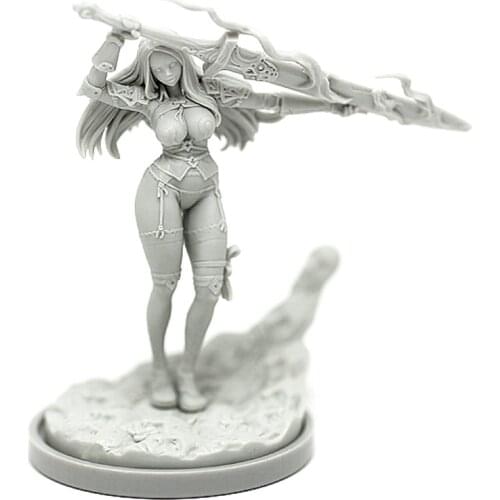 30mm Knight Variant Resin Model figure GK Fantasy theme Unassembled and unpainted kit