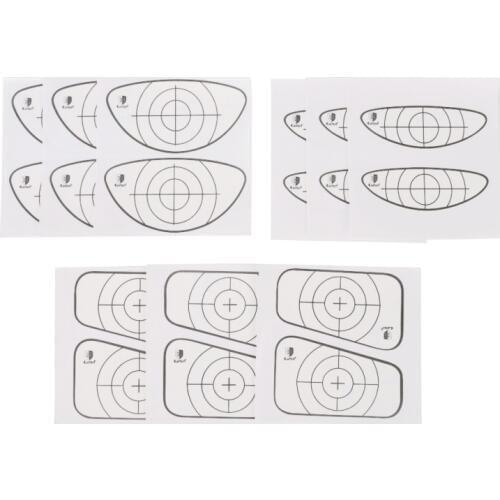 9 Pcs/set Golf Impact Tape Lable for Golf Club Head Recorder Kit for Woods Irons Putter Practice