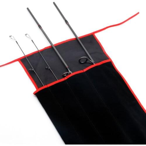 Fishing Rod Case Cover Sleeve Bag Scratch-proof Protective Bags Cotton Cloth Material Storage Cases