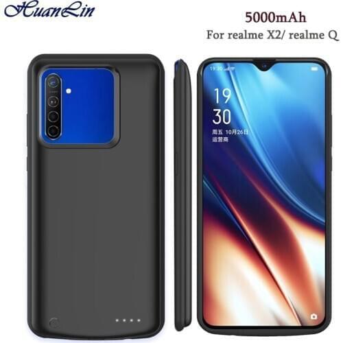 2020 New 5000mah for OPPO relme X2 spare external charging case for relme Q portable mobile power cover