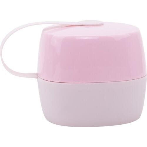 Newborn Baby Pacifier Holder Portable Baby Infant Kids Pacifier Nipple Cradle Case Holder Travel Storage Box 3 Colors