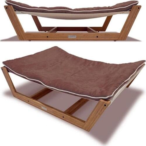 Dog bed bed cat hammock solid wood dog bed pet sofa removable and washable exported to Europe and the United States four