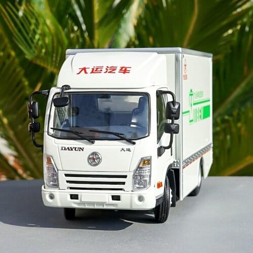 1/24 Alloy Die-casting Car Model Dayun Automobile E3 Pure Electric Van Truck Adult Collection Childrens Toy Gift Display
