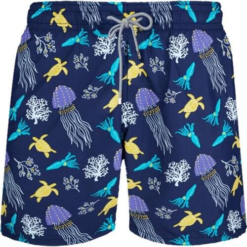 Vilebre MEN SWIMWEAR HERRINGBONES TURTLES Newest Summer Casual Shorts Men Fashion Style Mens Shorts bermuda beach Shorts quin568