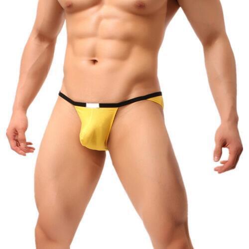Sexy Gay Underwear Men Briefs Short Back Modal Underpants Breathable U Convex Pouch Low Waist Panties Cueca Calzoncillos Briefs