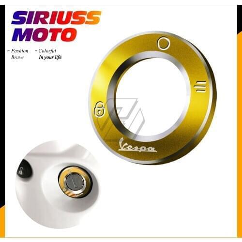 Motorcycle Steering Lock Trim Cover Case for Piaggio Vespa Accessories LX S ET4 GTS GTV 50 125 150 250 300 300ie