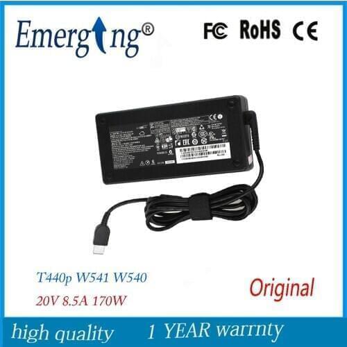 20V 8.5A 170W USB New Original AC Laptop Adapter For Lenovo All-in-one Thinkpad W520 W530 P50 20EN 20EQ t440p