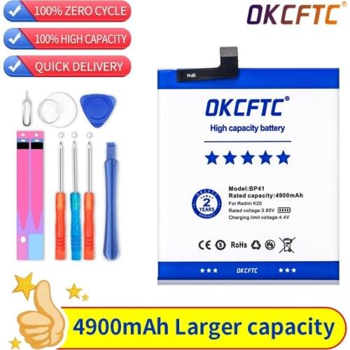 OKCFTC Xiaomi Redmi K20 Phone Batteries