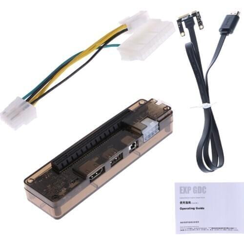 PCIe PCI-E V8.4D EXP GDC External Laptop Video Card Dock / Laptop Docking Station (Mini PCI-E interface Version)