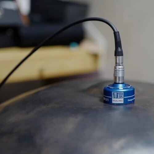 Split Portable 3M Length Cable HANDPAN/Steel Drum Magnet Suction Pickup Hotline Magnet Hand Drum Pick-up Electromagnetic Pickup