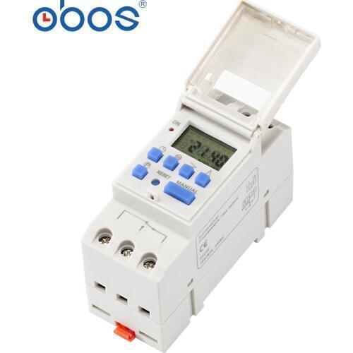 Astronomical programmable time switch BS26W AC220V programmable digital time switch 16A sunrise sunset change following timer