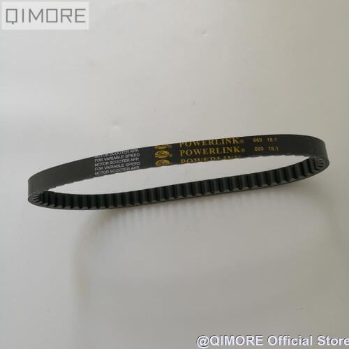 CVT Drive Belt Gates Powerlink 669 18.1 for Scooter Moped ATV QUAD 139QMB 1P39QMB GY6 50 147QMD GY6 80 short case engine