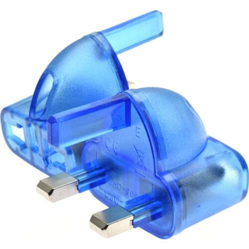 UK Plug Mini Travel Plug Adapter AC100~250V 13A Change US EU plug to UK Plug