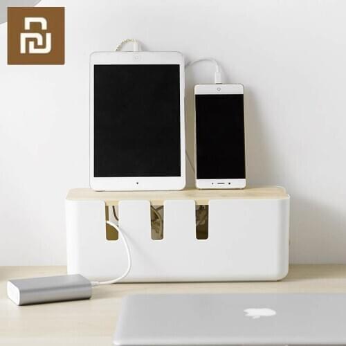 Bcase Plug-in Universal Storage Box Easy Storage Porous Shunt Hollow Heat Dissipation Insulation Protection Wire Finishing