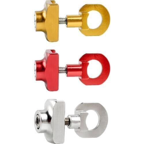 Folding Bike Chain Tensioner Fastener Bicycle Aluminum Chains Adjusting, Color