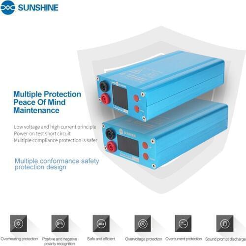 SUNSHINE shortkiller Mobile phone short circuit repair tool box for motherboard short circuit burning repair tool kits