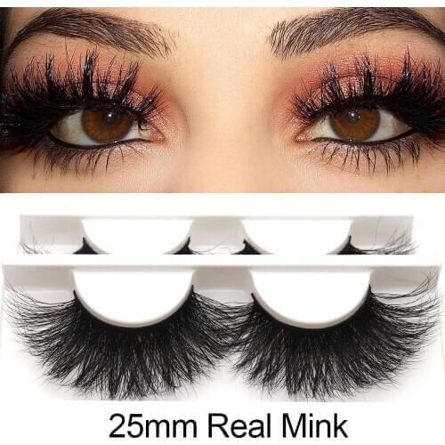Thick High Volume Hotselling 25mm Dramatic Long Siberian Eyelashes 3D 100% Real Mink 27mm Dense Mega Big Lashes for Sale