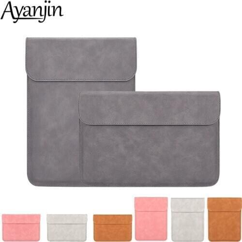 Waterproof Soft Laptop Sleeve For Mac book air 13 Case Apple Computer Pro 13 15 16 Touch Bar Funda Cover Laptop Bag 15.4 13.3