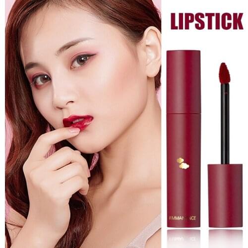 High Quality Girls'long Lasting Liquid Lip Tint Waterproof Moisturizing Shining Lip Glaze Gift for Girlfriend and Women