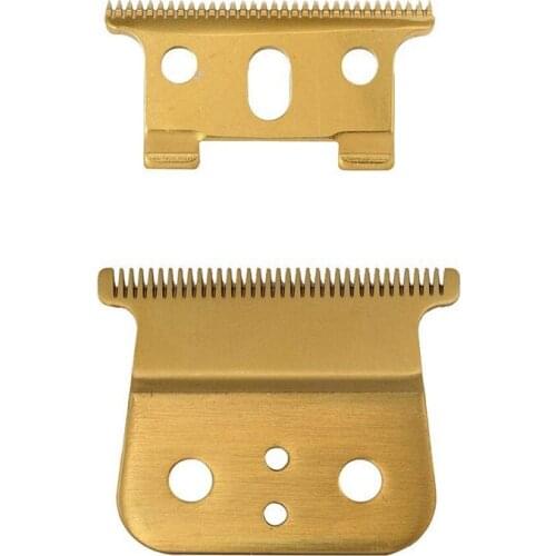Gold for T outliner Replacement, Double Gold Wide Timmer Blades for Andis T-Outliner Replacement ,Gold