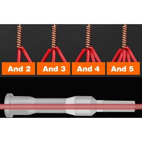 1pcs 2~5 Hole Universal Automatic Electrical Twist Cable Stripper Core Kit Electrician Twisting Wire Stripping Machine Hand Tool