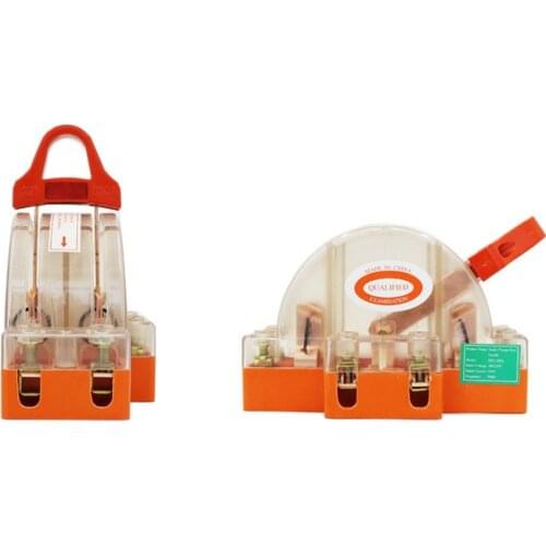 2p100a all copper transparent band lamp 2-phase double throw knife switch power switch Bi-Directional Knife switch