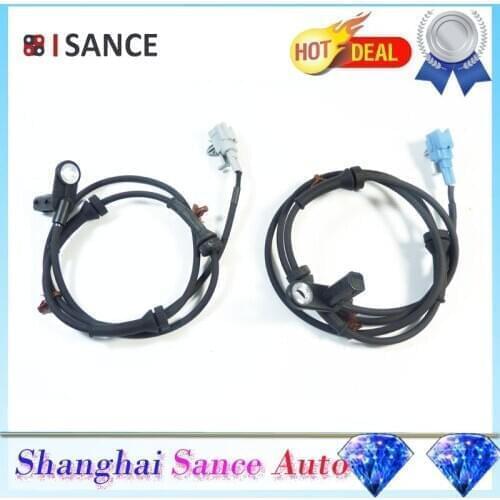 ISANCE ABS Wheel Speed Sensor Rear Left + Right 47900-7Y000 47901-7Y000 For Nissan Maxima 3.5L V6 2004 2005 2006 2007 2008