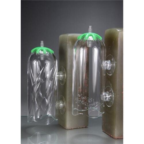 HONGYI 1 piece acrylic transparent dissolved oxygen device for fish tank aquarium red worm cup feeder anti-gas lift filter