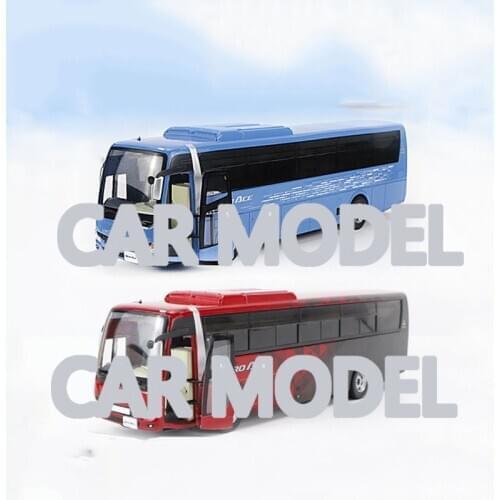 1:43 scale Alloy Toy Vehicles FUSO bus Tourist double deck bus Car Model Of Childrens Toy Car Original Authorized Kids Toys