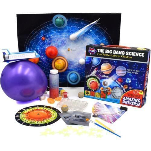 66Pcs Students Class Table Test Astronomy and Physical Experiment Toys for Children Early Learning Educational Science Hot Sale