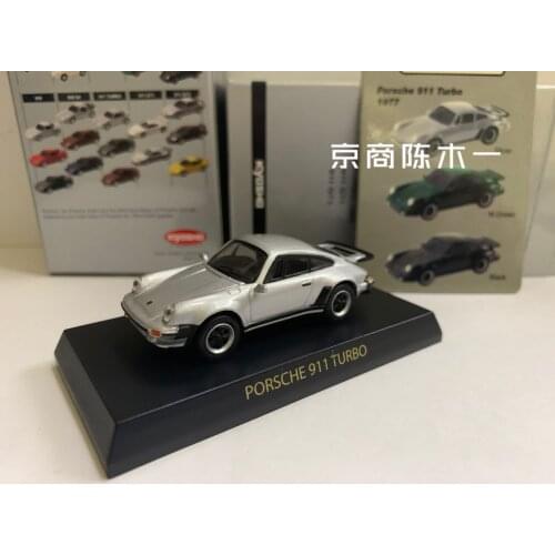 1/64 KYOSHO Porsche 911 Turbo LM F1 RACING Collection of die-cast alloy car decoration model toys