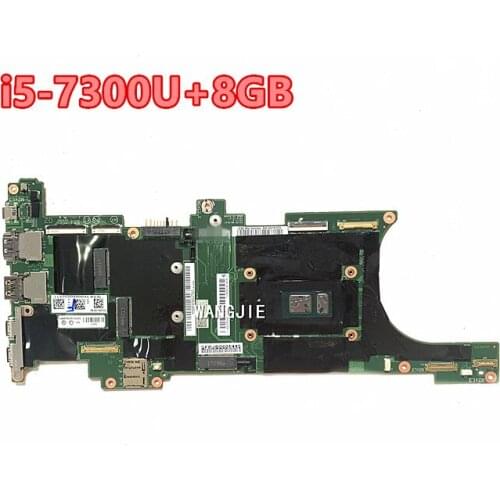 For Lenovo Thinkpad X1 Carbon 5th Gen I5-7300U Laptop motherboard RMA 8G FRU:01LV430 100% working