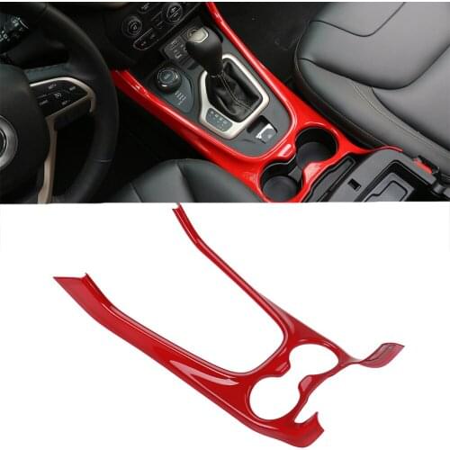 For Jeep Cherokee 2014 2015 2016 2017 2018 2019 2020 2021 Large Gear Panel Decoration Stickers Trim Car Interior Accessories