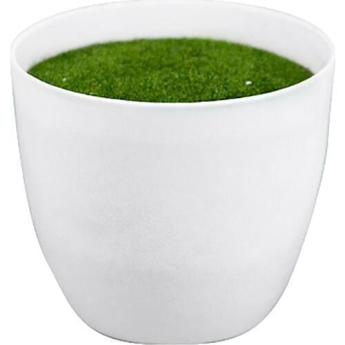 New Round Plastic Simulation Flower Pot Succulent Plant Flowerpot Home Office Decor