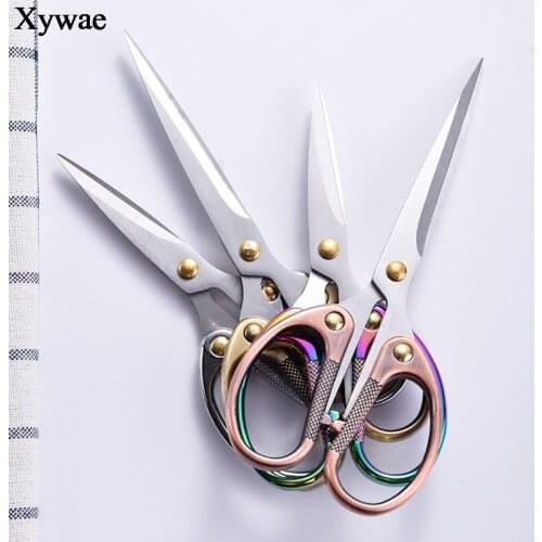 Zinc Alloy Office Scissors Sewing Scissors Needlework Sewing Clothing Tailors Scissors Household Stationery DIY Thread Cutter